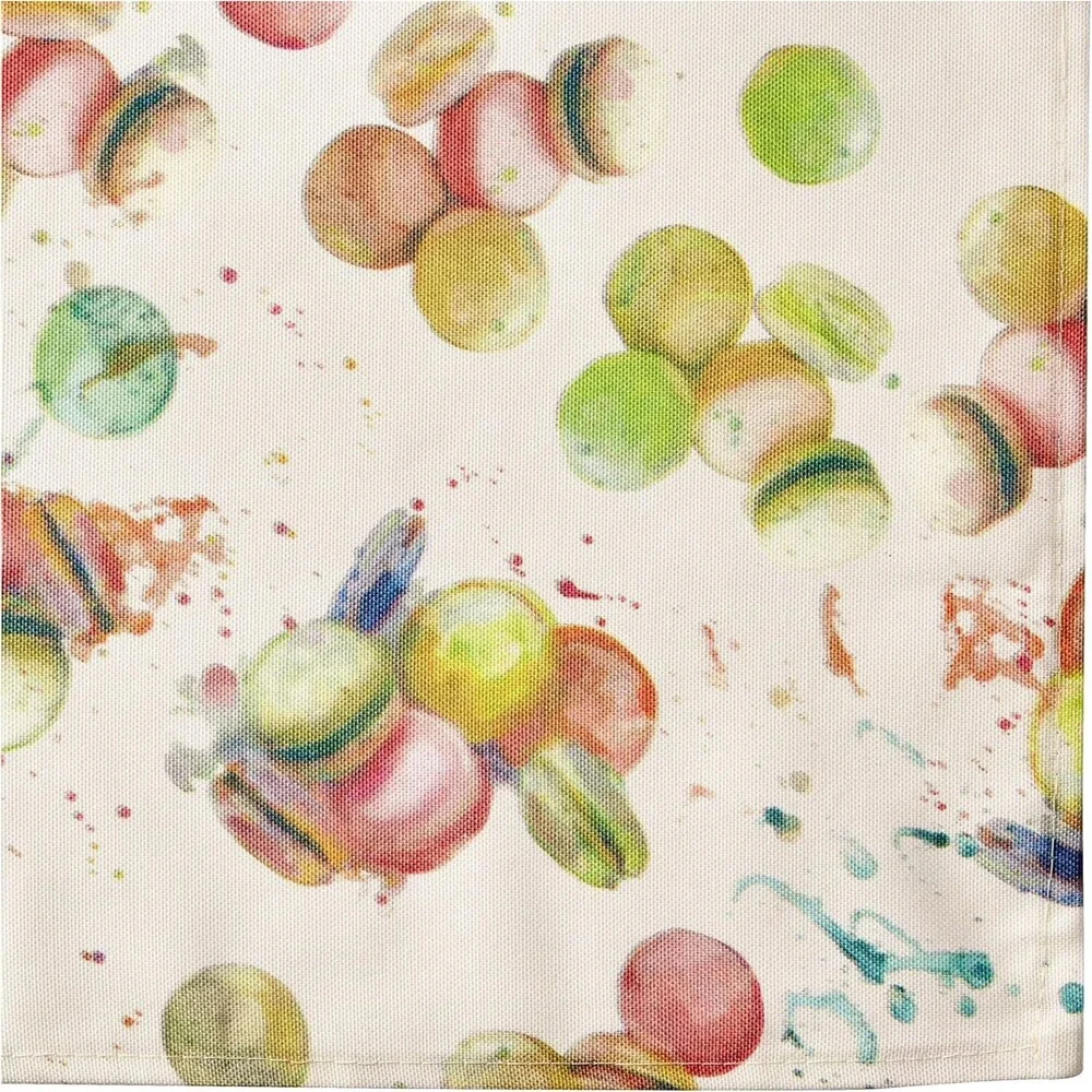 Printed Fabric Tablecloth, 60